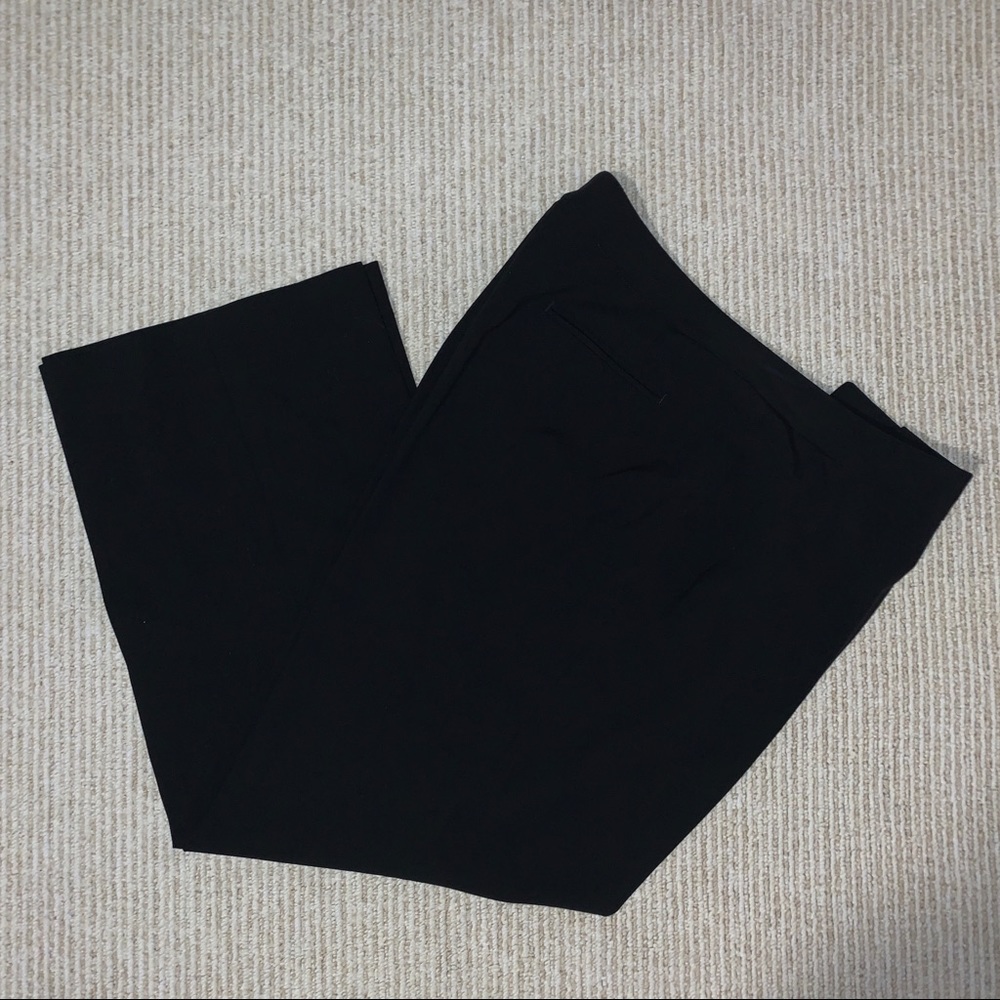 Lafayette 148 New York Black stretch wool pants 14